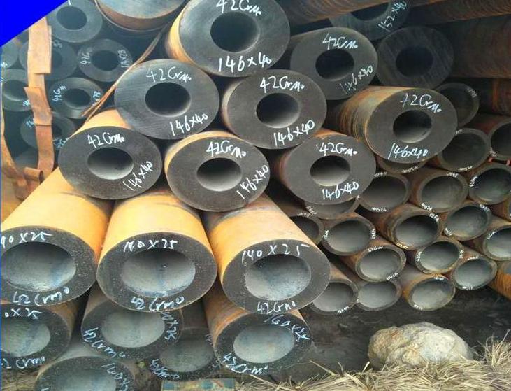 光泽耐低温42CrMo厚壁钢管 户外工程适用